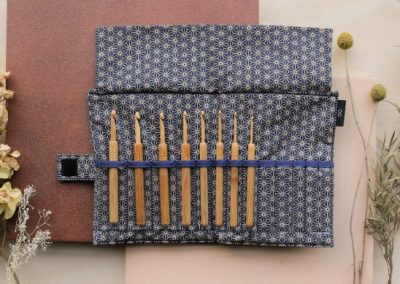 Crochet Hooks with Bamboo Tips Set 13cm (5″) 8 sizesID 58693
