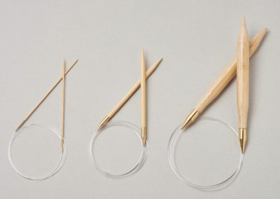 Circular Needles40cm(16″), 50cm(20″), 60cm(24″), 74cm(29″), 80cm(32″),100cm (40″) and 140cm (55″)