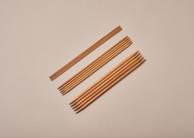 Double Pointed Needles, 10cm(4″), 15cm(6″), 20cm(8″) set of 5